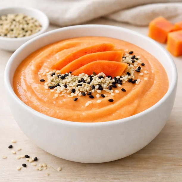 CREME DE MAMÃO COM SEMENTES DE CÂNHAMO E GERGELIM