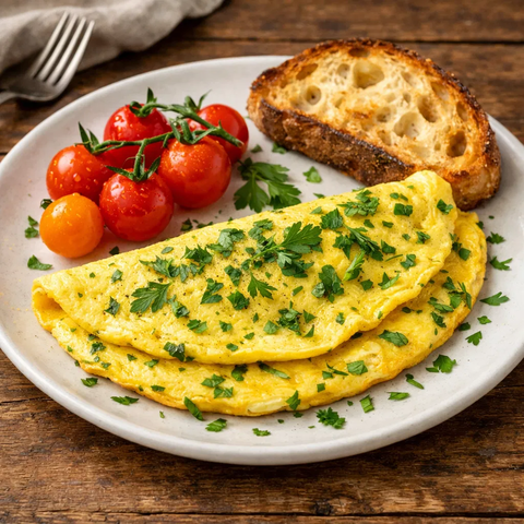 Omelete Express de Ervas Finas